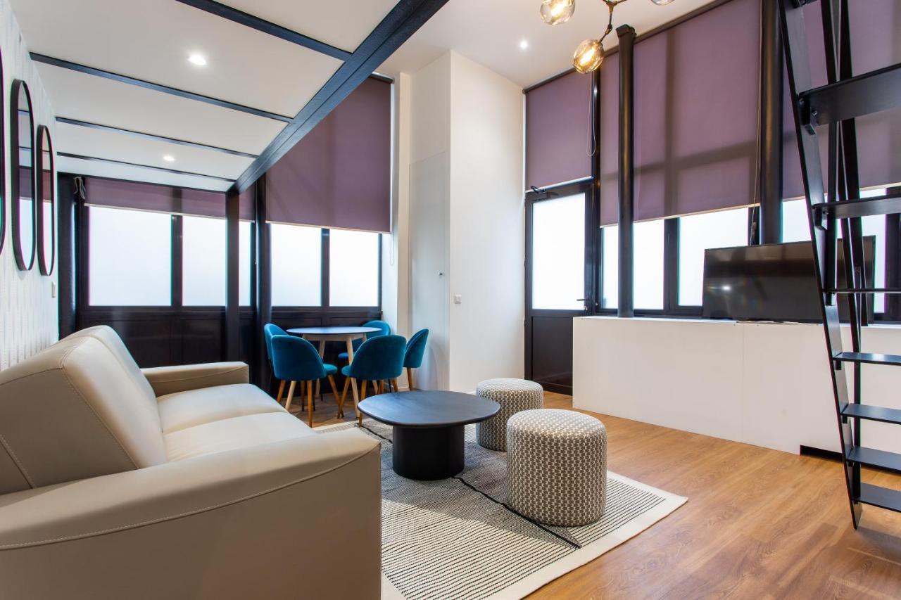 Апартаменты Luxury Loft In Париж Экстерьер фото