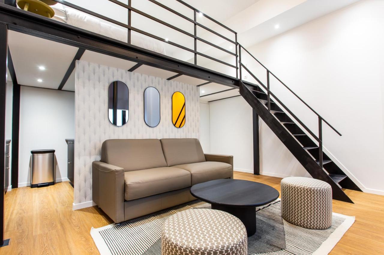 Апартаменты Luxury Loft In Париж Экстерьер фото